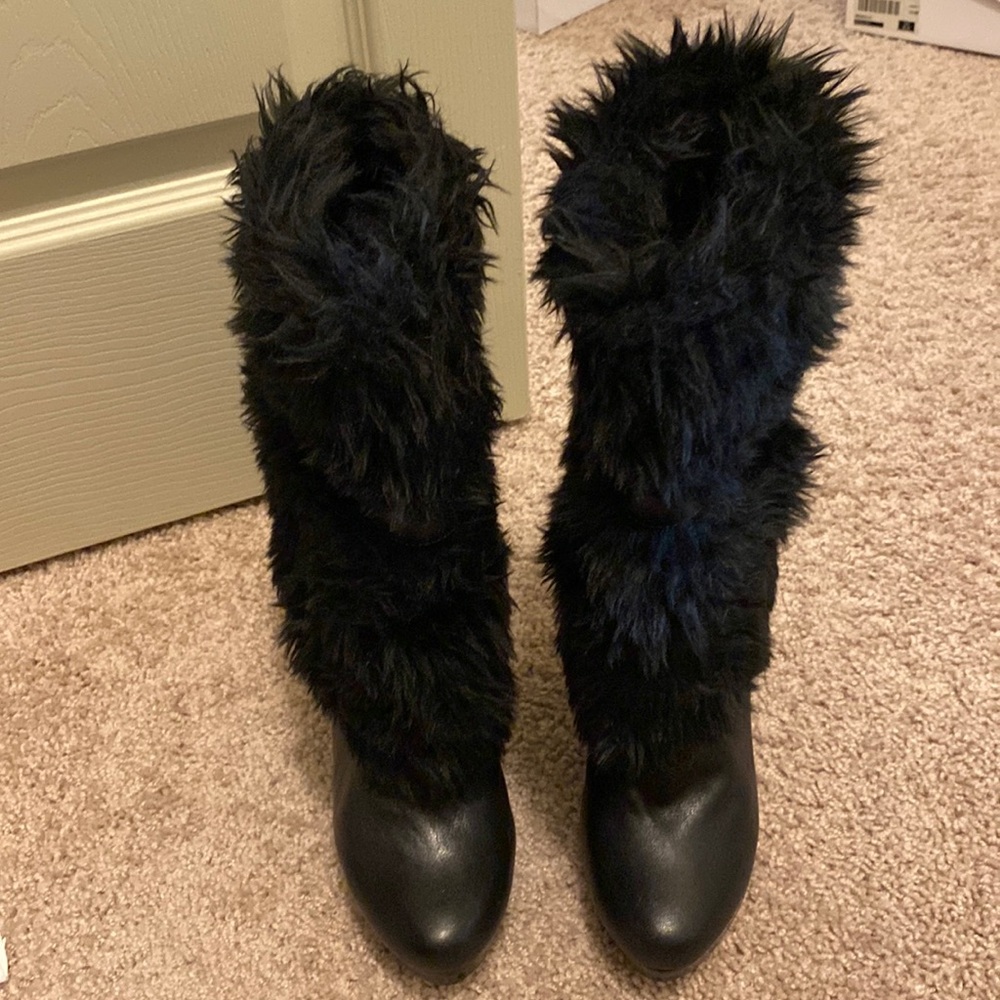 Black boots